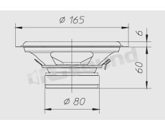 CZ170 165mm 2-way coaxial Cz Series Ciare