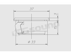 HT198N 37mm tweeter Ciare
