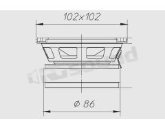 HW100 100mm woofer Ciare