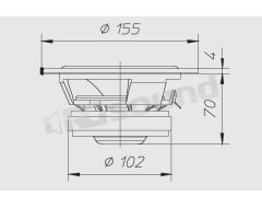 HW135 150mm woofer Ciare