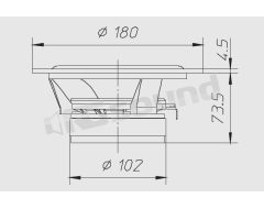 HW172 180mm Woofer Ciare