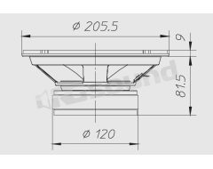 HW203 200mm woofer Ciare