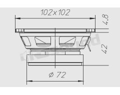 HX100 100mm full-range speaker Ciare