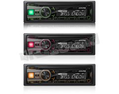 CDE-181R illuminazione colore verde Alpine