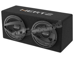 DBX 252.3 enclosure with dual 25cm subwoofers Hertz