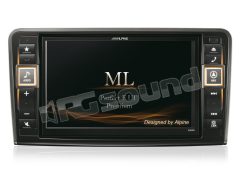 X800D-ML Monitor navigatore specifico Mercedes-Benz ML e GL Alpine