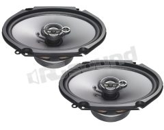 SRG6833C three-way coaxial speakers Clarion