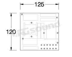 YCS001 circuito stampato per crossover Ciare