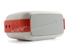 EASY Waterproof wireless speaker, white-red color Macrom