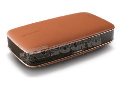 XW-LF3-T portable wireless speaker with smooth leather finish, Bluetooth and NFC technology Pioneer