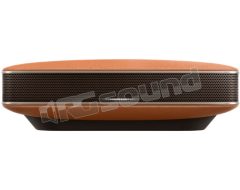 XW-LF3-T portable wireless speaker with smooth leather finish, Bluetooth and NFC technology Pioneer