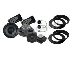 IL-C8.3 VW Golf 5 Intelligence Line 3-way kit custom-fit VW Golf 6 Rainbow