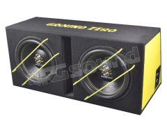 GZIB 2.3000SPL dual 30 cm sub in bass reflex enclosure Ground Zero