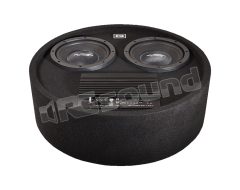 RS 08 RB DUAL ACTIVE Dual powered subwoofer in sealed enclosure Gladen