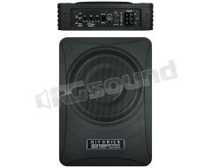 TR202A 20cm powered subwoofer in flat enclosure Hifonics