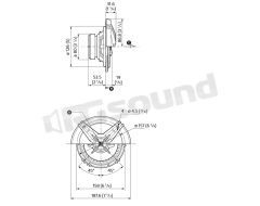 XS-XB160 165mm three-way coaxial speakers Sony
