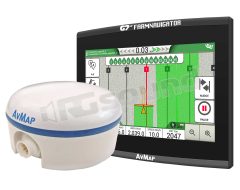G7 Ezy Farmnavigator + Turtle Smart GPS/GNSS Navigatore completo per agricoltura, concimazione, semina, diserbo AV Map