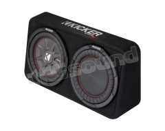 TCWRT102 25 cm 2 Ohm sub in sealed enclosure, max power 800 W (43TCWRT102) Kicker