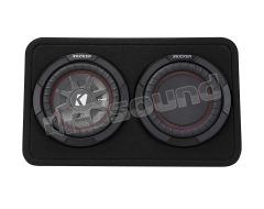 TCWRT84 20 cm 4 Ohm subwoofer in enclosure Kicker