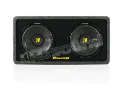 DCWS102 doppio sub 25cm in box reflex Kicker