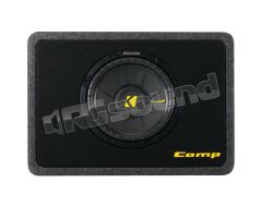 TCWS102 25 cm 2 Ohm sub in ported enclosure Kicker