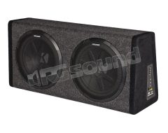 PHD12-11 Dual 30 cm powered subwoofer in enclosure Kicker