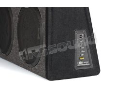 PHD12-11 Dual 30 cm powered subwoofer in enclosure Kicker