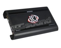 KPX500.4 30cm sub in ported enclosure and 4-channel amplifier Kicker