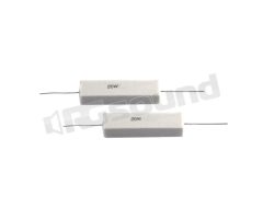 YCR1000-2 coppia resistenze in ceramica 10 Ohm 20 W Ciare