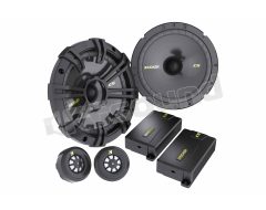 CSS674 two-way system with 165mm woofer, 20mm tweeter, crossover and grilles Kicker