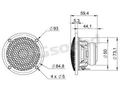 FR 80 80mm full range BLAM