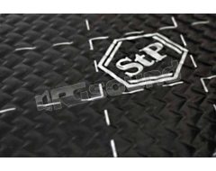 STP Black Silver Speaker Kit Anti-vibration material for speakers, pack of 2 sheets 375 x 265 STP Standartplast