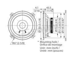 KFC-S1356 13 cm dual cone Kenwood