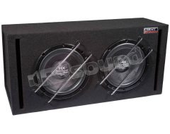 HX 10 SQ BR-2 dual 25 cm Sound Quality subwoofer in bass reflex enclosure Audio System