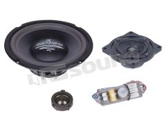 X 200 GOLF V EVO 20cm 3-way kit for VW Golf V, max power 220W Audio System