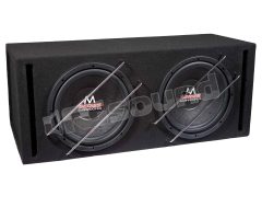 M 12 BR-2 dual 30cm subwoofer (M12) in bass reflex enclosure Audio System