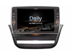 X902D-ID monitor 9'' Android Auto & Car Play per Iveco Daily Alpine