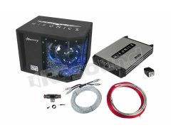 MBP1000.4 subwoofer enclosure kit with 4-channel amplifier Hifonics