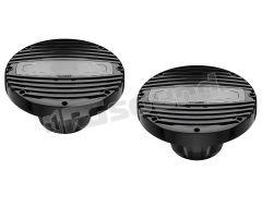 HMX 6.5-LD-C Coassiali nautic da 16,5 cm con illuminazione LED e finitura nera Hertz