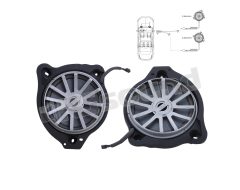 BZW80L/R Pair of dedicated subwoofers for Mercedes Steg