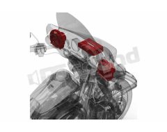 HD9813-PKIT speaker and amplifier kit for Harley-Davidson Rockford Fosgate
