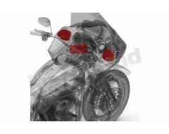 HD9813RG-TKIT speaker and amplifier kit for Harley-Davidson Rockford Fosgate
