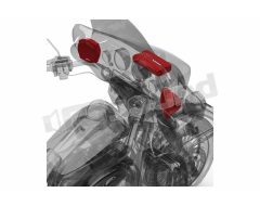 HD9813SG-TKIT speaker and amplifier kit for Harley-Davidson Rockford Fosgate