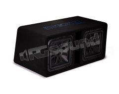 DL7S122 dual 12" enclosed subwoofer 3000W Kicker