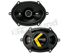DSC6804 6x8" mm 2-way coaxial 200W Kicker