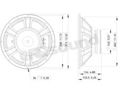 WSF122.02 12"/300mm Woofer LaVoce