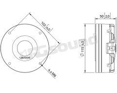 DN14.30T 36mm High Frequency Tweeter LaVoce
