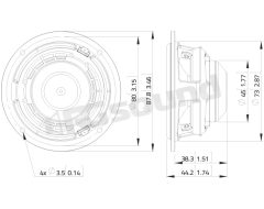 FAN030.71 3"/78mm Full-range LaVoce