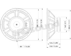 FBASS12-20 12"/300mm Bass Speaker LaVoce