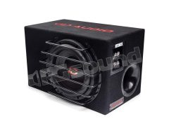 LE-M10 25cm dual voice coil 2 Ohm sub in ported enclosure DD Audio Digital Designs